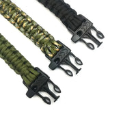 Habicare SS Paracord Survival Bracelet Habicare Camo Paracord Survival Bracelet with Whistle