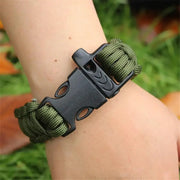 Habicare SS Paracord Survival Bracelet Habicare Camo Paracord Survival Bracelet with Whistle