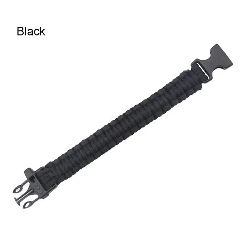 Habicare SS Paracord Survival Bracelet Habicare Camo Paracord Survival Bracelet with Whistle