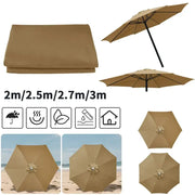 Parasol Replacement Cover – 6 or 8 Ribs (6 colours available) – view 14
