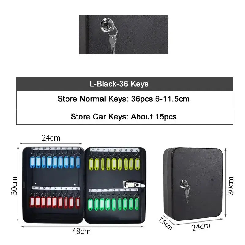Password Key Lock Storage Box (different sizes available) – view 17