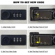 Password Key Lock Storage Box (different sizes available) – view 12