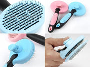 dealonline.co.nz dealonlinenz Self Cleaning Pet/Dog/Cat Grooming Brush BLUE Self Cleaning Pet/Dog/Cat Grooming Brush BLUE