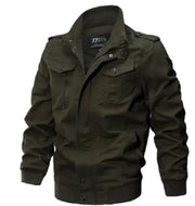 Tactical Flight Army Jacket - Military Bomber Jacket with Cotton Construction | Plus Size Available – view 1