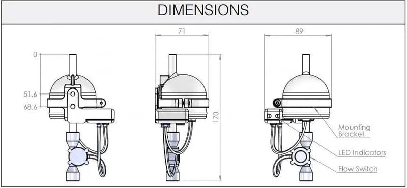 LED UV Water Treatment For Motorhomes - 12 Volt DC – view 5