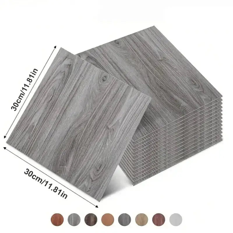 Peel & Stick Waterproof Vinyl Plank Flooring (4 sizes & 10 designs available) – view 2