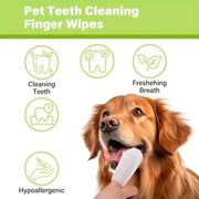 9eight5 Tools & Kits (multipurpose) Pet Dental Care Finger Wipes Pet Dental Care Finger Wipes
