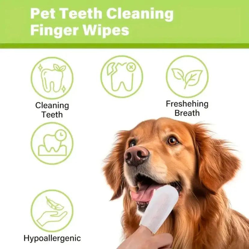 9eight5 Tools & Kits (multipurpose) Pet Dental Care Finger Wipes Pet Dental Care Finger Wipes
