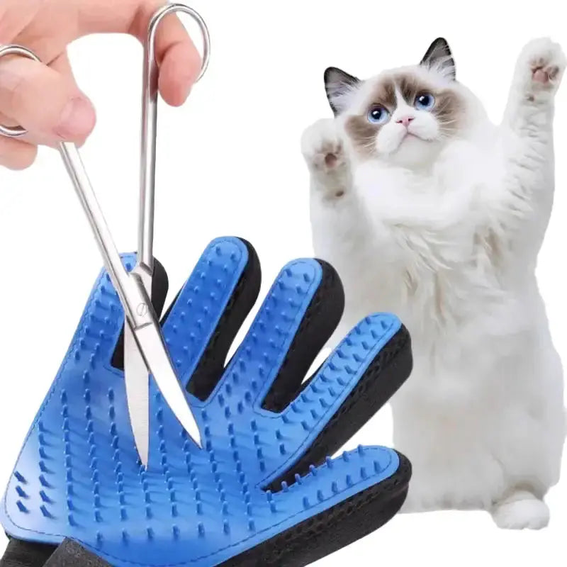 Habicare SS Pet Grooming Gloves (1/2PCS) – Two-Sided Hair Removal Pet Grooming Gloves (1/2PCS) – Two-Sided Hair Removal