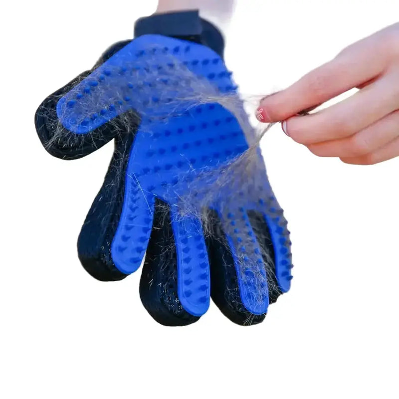 Habicare SS Pet Grooming Gloves (1/2PCS) – Two-Sided Hair Removal Pet Grooming Gloves (1/2PCS) – Two-Sided Hair Removal