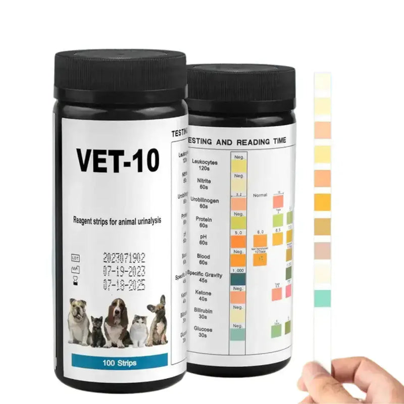 Habicare 9eight5 Pet Urine Testing Strips (x 100) Habicare Pet Urine Test Strips - 100 Count