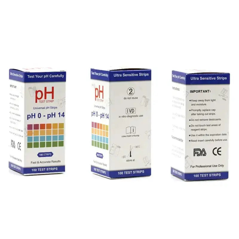 PH Test Strips – 0-14 / 4.5-9.0 Range, 100/150 Strips for Saliva & Urine Testing – view 4