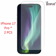 techplus iPhone 17 Pro Glass Screen Protector (2 pack) TechPlus iPhone 17 Pro Glass Screen Protector 2 Pack