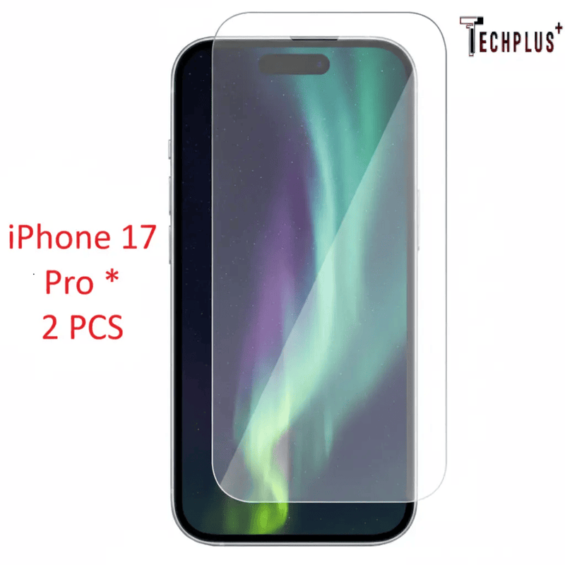 techplus iPhone 17 Pro Glass Screen Protector (2 pack) TechPlus iPhone 17 Pro Glass Screen Protector 2 Pack