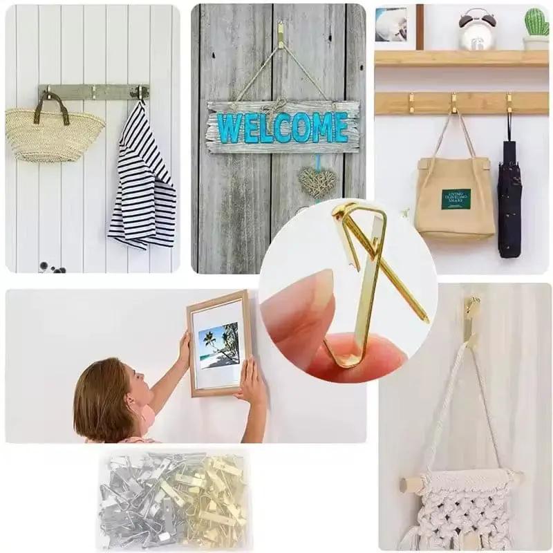 9eight5 Tools & Kits (multipurpose) Picture Hooks & Nails x 50 Picture Hooks & Nails x 50
