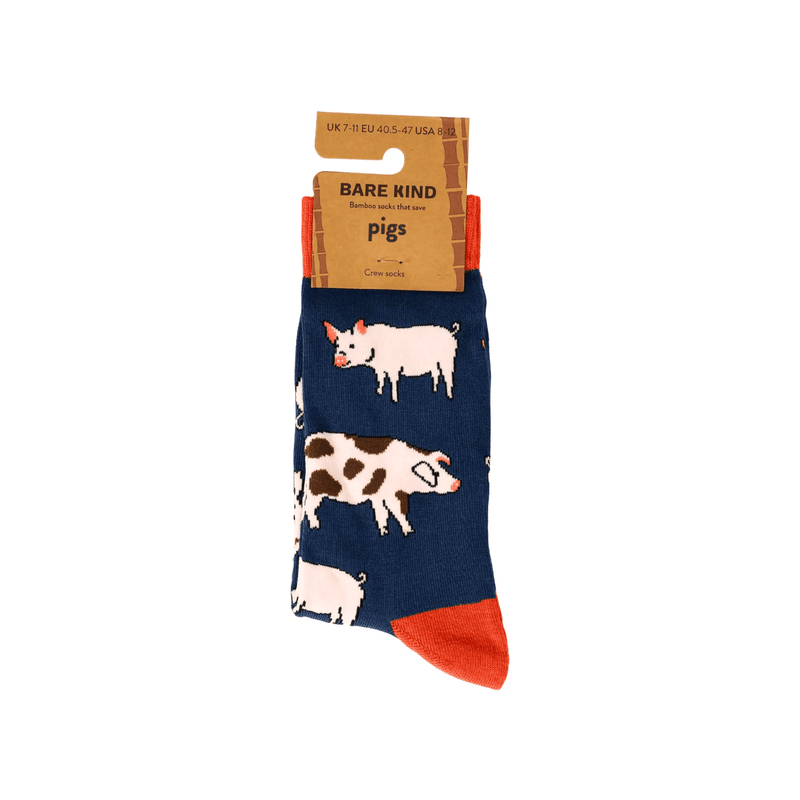 Barekind NZ Socks Save the Pigs Bamboo Socks Save the Pigs Bamboo Socks