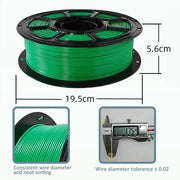 PLA+ High-Speed 3D Printer Filament 1.75mm (1KG) (different colours available) – view 3