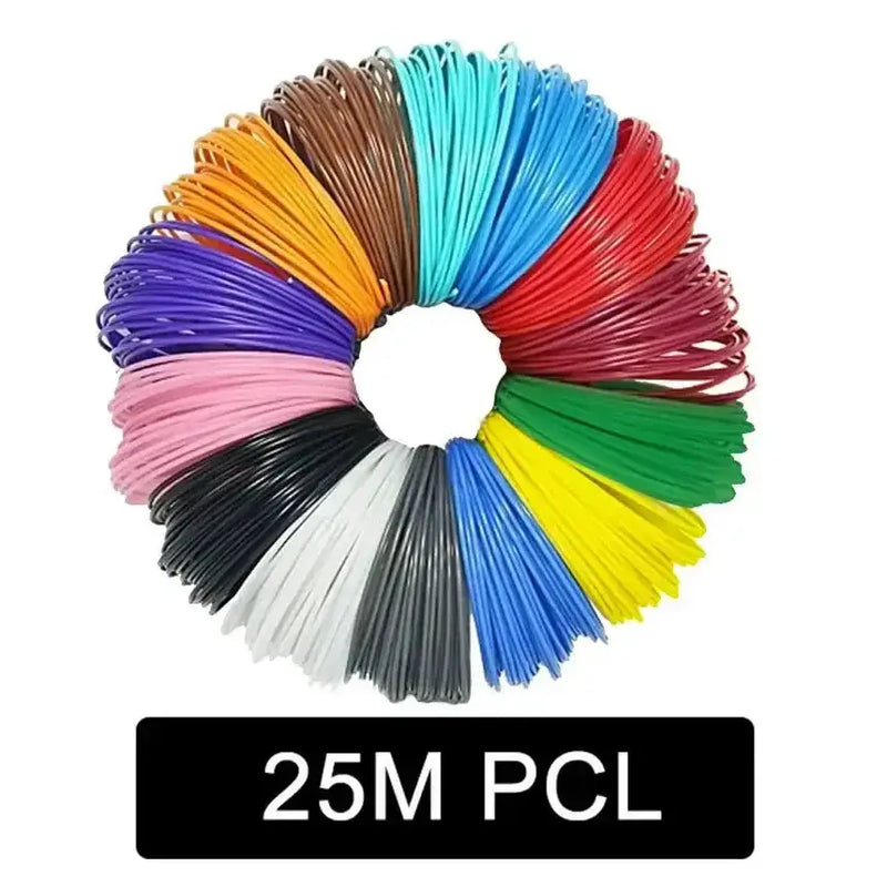 Habicare SS PLA/PCL 3D Printing Pen Filament 1.75mm (9–100m) PLA/PCL 3D Printing Pen Filament 1.75mm (9–100m)