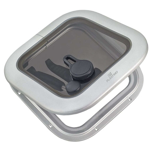 Plastimo Deck Hatch Aluminium 502mm x 502mm Watertight Low Profile Sailboat Hatch – view 3