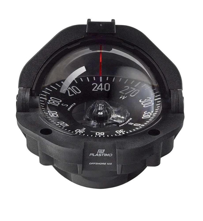 Plastimo Offshore 105 Compass Zone C for 5-9 m Powerboats Flat Card Navigation Precision