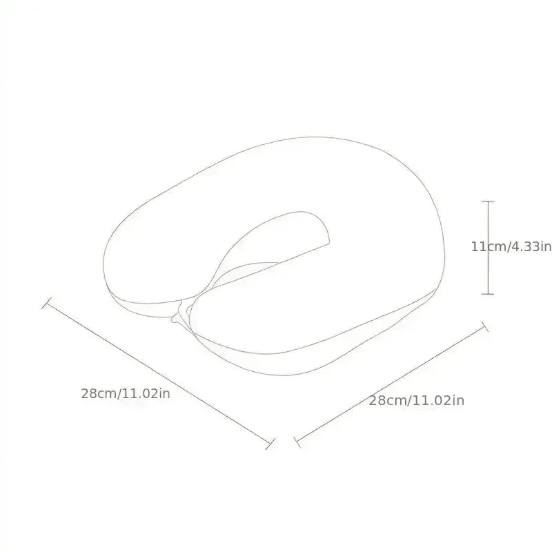 Habicare SS Plush U-Shaped Travel Neck Pillow (4 colours available) Plush U-Shaped Travel Neck Pillow (4 colours available)