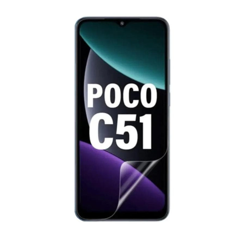 9eight5 Screen protector Hydrogel Screen Protector for POCO C51 Hydrogel Screen Protector for POCO C51