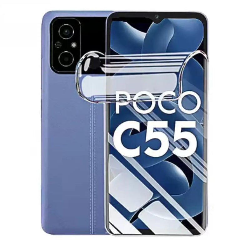 9eight5 Screen protector Hydrogel Screen Protector for POCO C55 Hydrogel Screen Protector for POCO C55