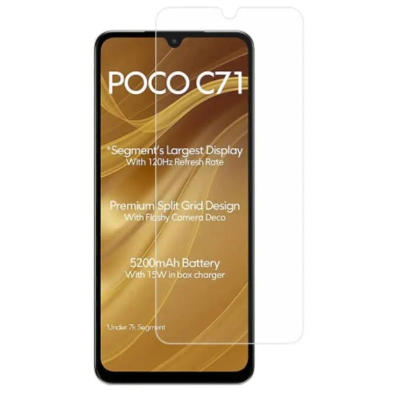 9eight5 Screen protector Hydrogel Screen Protector for POCO C71 Hydrogel Screen Protector for POCO C71