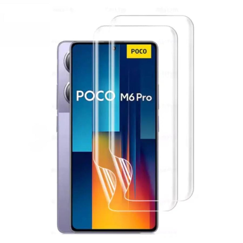 9eight5 Screen protector Hydrogel Screen Protector for POCO M6 Pro 4G Hydrogel Screen Protector for POCO M6 Pro 4G