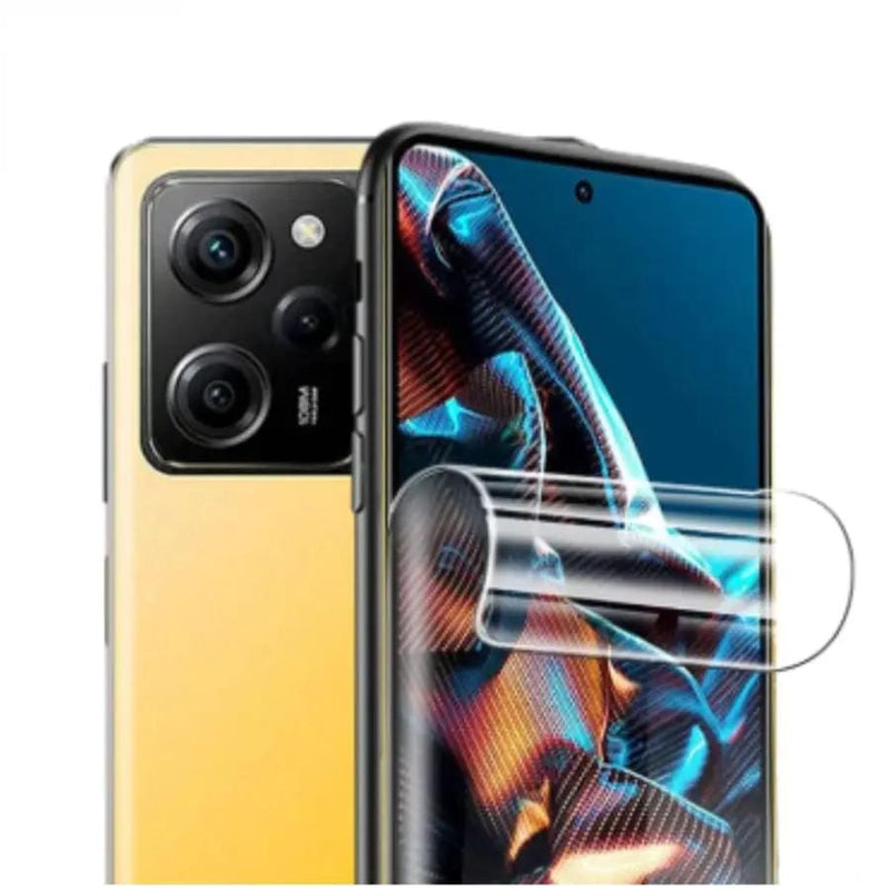 9eight5 Screen protector Hydrogel Screen Protector for POCO X5 (Pack of 2) Hydrogel Screen Protector for POCO X5 (Pack of 2)
