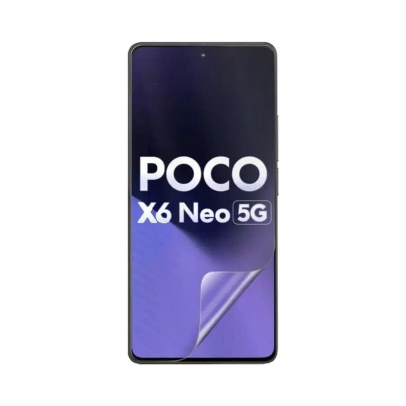 9eight5 Screen protector Hydrogel Screen Protector for POCO X6 Neo 5G Hydrogel Screen Protector for POCO X6 Neo 5G