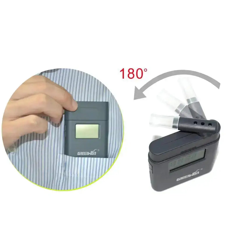 Habicare HBC Police Style Alcohol Tester – Breathalyzer Police Style Alcohol Tester – Breathalyzer