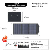 Habicare SS Portable 2000W Solar Charger with Bag Portable 2000W Solar Charger with Bag