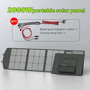 Habicare SS Portable 2000W Solar Charger with Bag Portable 2000W Solar Charger with Bag