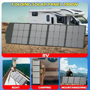 Habicare SS Portable 2000W Solar Charger with Bag Portable 2000W Solar Charger with Bag