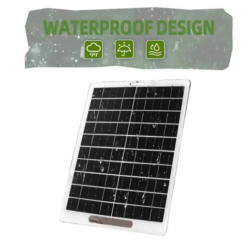 Habicare SS Portable 6V 10W Solar Charger Panel Portable 6V 10W Solar Charger Panel