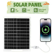 Habicare SS Portable 6V 10W Solar Charger Panel Portable 6V 10W Solar Charger Panel