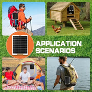 Habicare SS Portable 6V 10W Solar Charger Panel Portable 6V 10W Solar Charger Panel