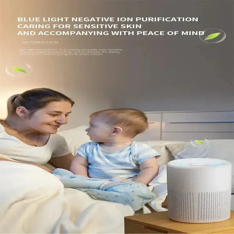 Portable Air Purifier – Blue Anion Deodorizer with Essential Oil Diffuser – view 6