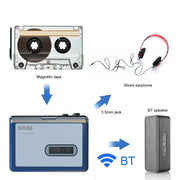 Portable Bluetooth Cassette Player with Wireless Audio Output – view 8