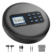 Habicare SS Portable Bluetooth CD Player Portable Bluetooth CD Player