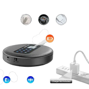 Habicare SS Portable Bluetooth CD Player Portable Bluetooth CD Player