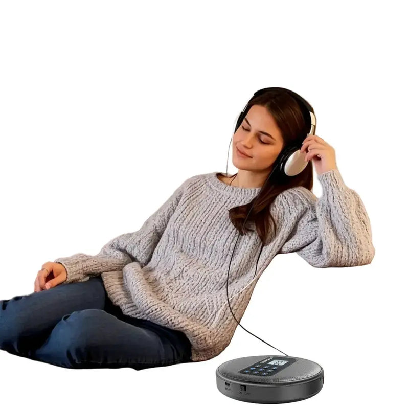 Habicare SS Portable Bluetooth CD Player Portable Bluetooth CD Player
