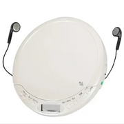 Portable Bluetooth CD Player with Display (Black & White) – view 10