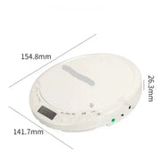 Portable Bluetooth CD Player with Display (Black & White) – view 4