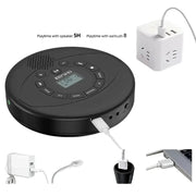 Habicare SS Portable Bluetooth CD Player with Speaker Portable Bluetooth CD Player with Speaker