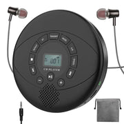 Habicare SS Portable Bluetooth CD Player with Speaker Portable Bluetooth CD Player with Speaker