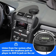 Habicare SS Portable Bluetooth CD Player with Speaker Portable Bluetooth CD Player with Speaker