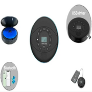 Habicare SS Portable Bluetooth CD Player with Speaker Portable Bluetooth CD Player with Speaker
