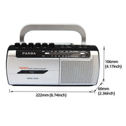 Habicare SS Portable Cassette Player with FM Radio Portable Cassette Player with FM Radio